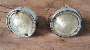 1963-1967 CORVETTE  02 Blinkleuchten Front/Park Signal Lamps,sehr guter Chrom, - Bild 1 von 6