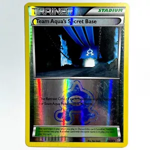 Team Aqua's Secret Base 28/34 Uncommon Reverse Holo Pokemon TCG LP - Bild 1 von 3