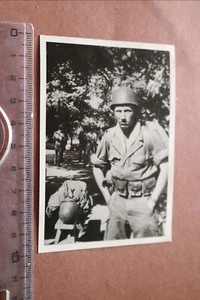 altes Foto - Portrait eines Soldaten - Bundeswehr ?? US-Army ?? 50-60er Jahre - Picture 1 of 4