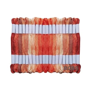 Embroidery Floss Skeins Peach Cross Stitch Thread Friendship Bracelets Crafts 8m - Picture 1 of 3