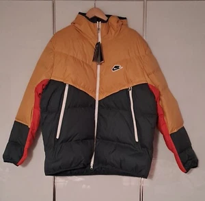 Jacke Herren Nike Downfill Windrunner Shield CU4404 700 Grün-Gelb-Rot XXL - Bild 1 von 8