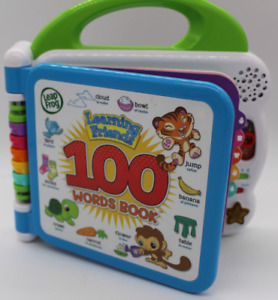 Leapfrog Learning Friends 100 words book. English and Espanol