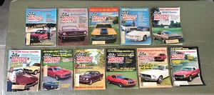 1984 Mustang Monthly Magazines Complete 12 Months Shelby Fastback 5.0 Magazine - Picture 1 of 19