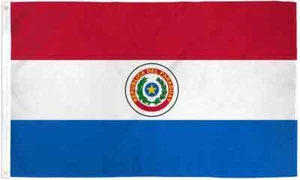 Paraguay 3x5ft Poly Flag International Paraguayans Country Flag of Paraguay - Picture 1 of 3