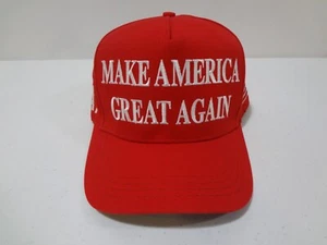 Official TRUMP Make America Great Again Red Snapback Hat Cali Fame 45-47 USA NEW - Picture 1 of 6