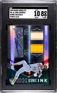2020 Panini Absolute IID-JC Jose Canseco, Iconic Ink, Duels Purple 05/10 (Mem) - Picture 1 of 9