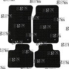 FITS VAUXHALL VXR8 2007 TO 2009 TAILORED BLACK RUBBER CAR FLOOR MATS (4 CLIPS)