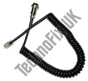Cavo tondo 8 pin per Yaesu MD-100 ecc. microfoni da scrivania e ricetrasmettitori Icom - Foto 1 di 2