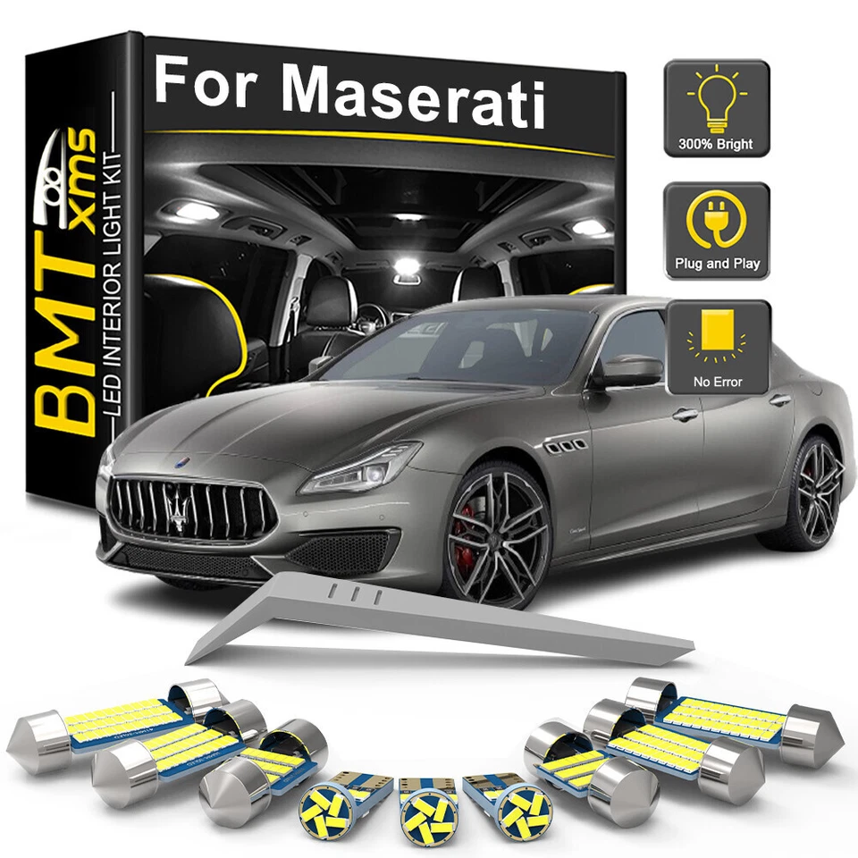 LED Interior Light For Maserati Quattroporte Ghibli GranTurismo 3200GT 4200GT - Image 1 of 4