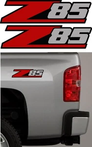 2 - Z85 TRUCK DECALS, Chevy Silverado Offroad 4x4 Stickers SIZE: 3.375" X 13" - Picture 1 of 2