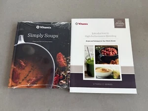 Vitamix - Simply Soups (2020 Hardcover Book) + Introduction to Blending Book - Picture 1 of 1