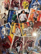 match attax, Shoot Out And Other Signed Cards