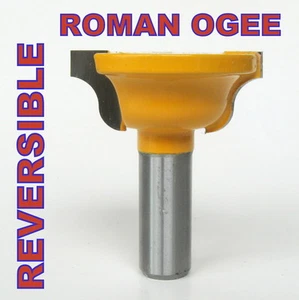 1 Stck. 1/2" SH Wendbarer römischer Ogee Tischrand Umformfräser Bit sct-888 - Bild 1 von 9