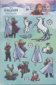 Disney Frozen Stickers 6 Blätter NEU - Picture 1 of 2