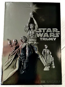 STAR WARS TRILOGY (DVD, 2004, 4-Disc Set, Widescreen Edition) STAR WARS BOX SET - Imagen 1 de 7