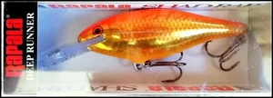 SEÑUELOS DE PESCA RAPALA SHAD RAP CORREDOR PROFUNDO SR 7 cm GF (Goldfish) color - Imagen 1 de 3