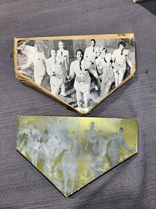 The Seven Souls Band Vintage Printers Block With Print Taped To Packaging 1968 - Picture 1 of 6