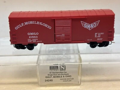 Micro trenes escala N MTL 24240 Gulf, Mobile & Ohio GM&O 21583 vagón de caja Foto 1 de 4