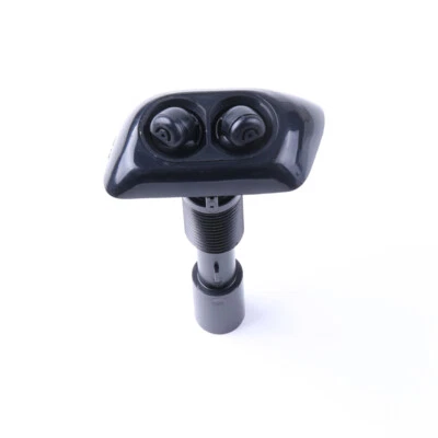 61678370559 Black Left Side LH Headlight Washer Nozzle for BMW E38 740i 94-01  - Изображение 1 из 4