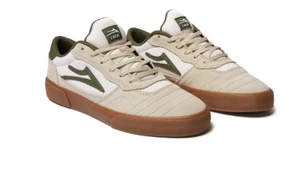 Lakai - Cambridge Cream Suede Skate Shoes Suede New Shoe US Mens