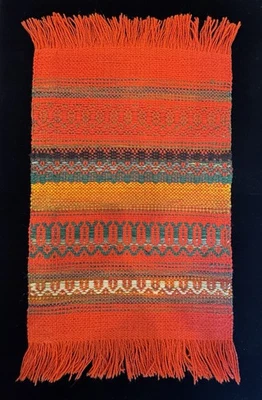 Arte popular indígena de Japón tejido de colección tejido a mano Tsumugi olmo Yukar museo de artesanías Foto 1 de 4