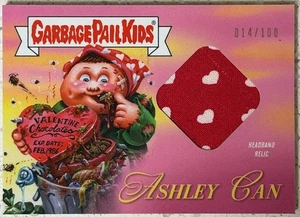 2024 GARBAGE PAIL KIDS PUTRID POETRY ASHLEY CAN HEADBAND RELIC 14/100 - Picture 1 of 1