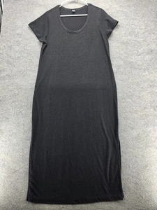 Old Navy Dress Womens Large Maxi Linen Casual Summer Lightweight Crewneck - Picture 1 of 8