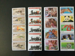 US Stamp 4 Strips $5.51 MNH - Picture 1 of 1