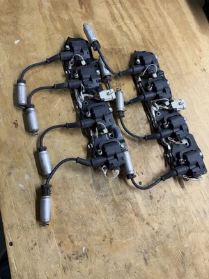 98-02 Camaro Trans Am LS1 LS6 LSX Ignition Coil Pack Complete Set Bracket - Image 1 of 4