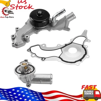Bomba de água do motor e gaxeta e carcaça do termostato para Dodge Durango 3.6L 2011-2015 - Imagem 1 de 4