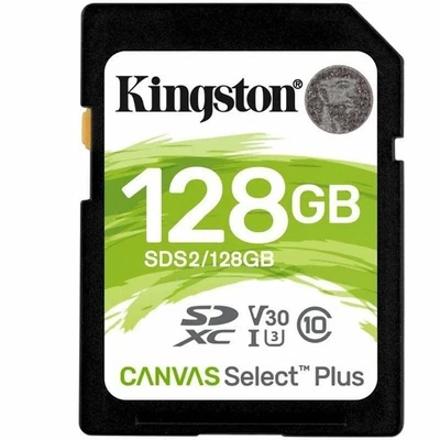 SDXC Speicherkarte Kingston CANVAS Select Plus 128 GB - Bild 1 von 3