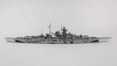 Nettuno N 1001 corazzata "Tirpitz" mimetizzata 1:1250 metallo CH23200 - Immagine 1 di 3