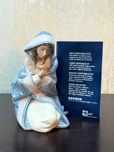 Lladró 12276 Jungfrau Maria Figur glasierte Krippe Madonna 7,5" hoch mit Box - Bild 1 von 9