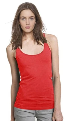 Nuevo con etiquetas TERCIOPELO Graham & Spencer Mujer Mediano ALGODÓN TANK en Naranja Puesta de Sol Foto 1 de 2