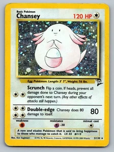 Pokemon TCG Base Set 2 Chansey 003/130 - Picture 1 of 2