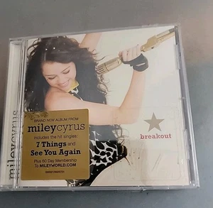MILEY CYRUS - BREAKOUT (CD, 2008, HOLLYWOOD) [NEW SEALED] - Picture 1 of 2
