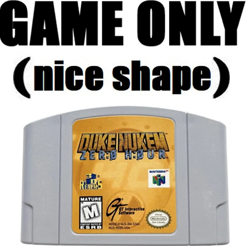 NINTENDO 64 Duke Nukem Zero Hour N64 OEM Official Original Authentic *Game Only* - Image 1 of 2