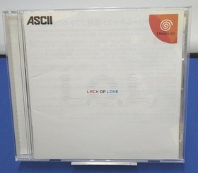[Rare] Lack of Love ASCII Dreamcast DC Retro Game T-2106M A6597