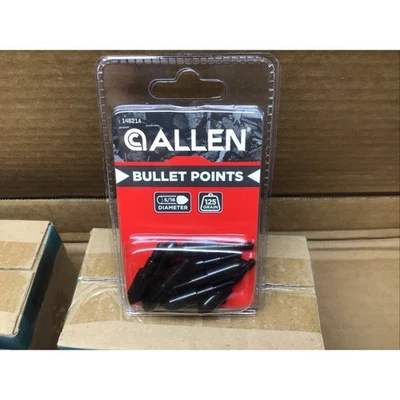 NEW Allen Archery Bullet Points 2 Packs of 10  5/16" 125 Grain Steel  - Image 1 of 2