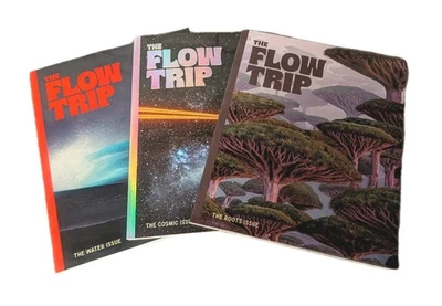 The Flow Trip Magazine Lot Of 3 Water, Cosmic, Roots Issues **EXCELLENT** Foto 1 de 4