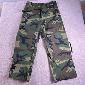 Militär Hose Herren M 35x29 Woodland Camo Gore-Tex kaltes Wetter wasserdicht - Bild 1 von 13