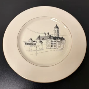 Vintage 1974 Landmark Plate Allegheny County Court House & Jail - Pittsburgh, PA - Picture 1 of 4