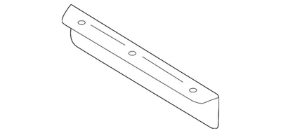 Protector de guardabarros genuino Nissan 63865-9HS1A Foto 1 de 3