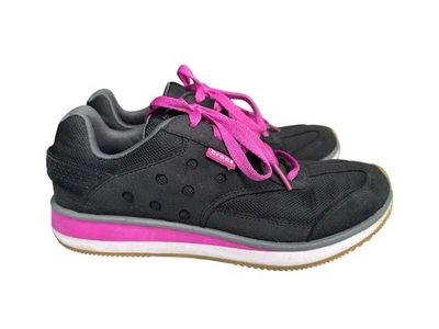 Crocs Retro Zapatillas bajas Ligeras Con cordones Informales Negro Fucsia Rosa W 8 Foto 1 de 4