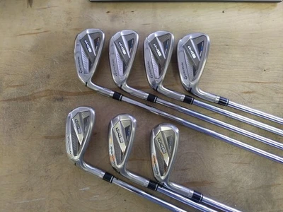 TaylorMade SIM 2 Max Irons 5-PW, AW Steel Regular Flex Left Handed - Image 1 of 4