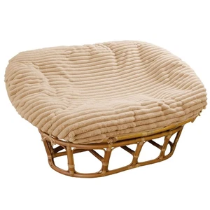 Funda de Cojín Doble Papasan SOLO Gruesa Esponjosa Peluda Terciopelo Slipcover para Pa... - Imagen 1 de 7