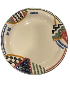 Gibson Lamas Pottery Geometric Southwestern Dinner Plate (13 Available) 10” - Picture 1 of 4