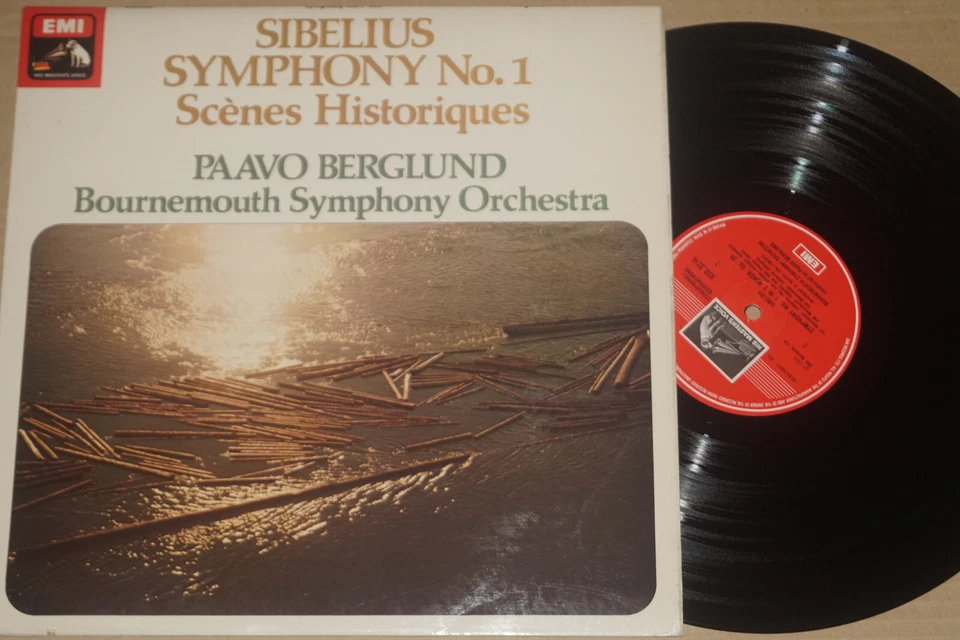 Sibelius, Paavo Berglund -Symphony No. 1 / Scènes His- LP Quadraphonic near mint - Bild 1 von 1