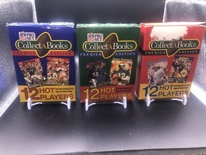 1990 Pro Set Collect A Books Premier Edition Series 1-3 Complete Set Open Box