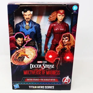 MARVEL STUDIOS TITAN HERO SERIES DOCTOR STRANGE THE SCARLET WITCH FIGURE IN SCATOLA - Foto 1 di 11